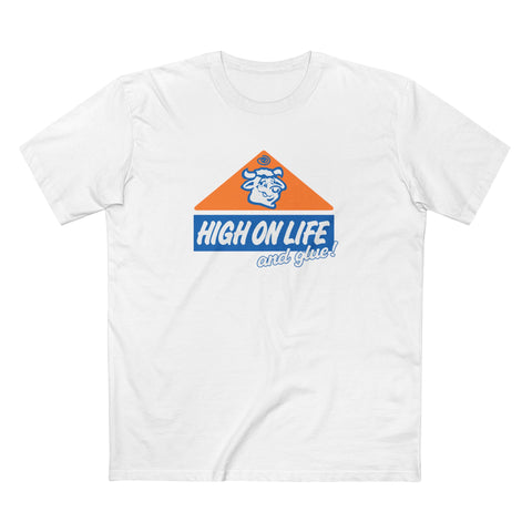 High On Life (And Glue) - Men's T-Shirt