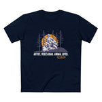 Artist. Vegetarian. Animal Lover. Don't Be Like Hitler. - Men’s T-Shirt