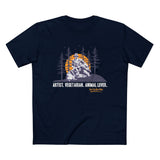 Artist. Vegetarian. Animal Lover. Don't Be Like Hitler. - Men’s T-Shirt