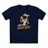 Gandhi Kick Ass - Men's T-Shirt