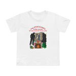 The Stockings Were Hung By The Chimney With Care - Women’s T-Shirt