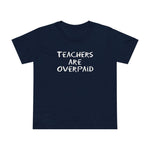 Teachers Are Overpaid - Women’s T-Shirt