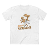 Gandhi Kick Ass - Men's T-Shirt