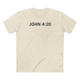 John 4:20 - Men's T-Shirt