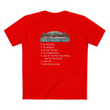Family Holiday Rules - Men's T-Shirt