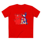 The Truth About Politics (Uncle Sam Tag-team) - Men’s T-Shirt