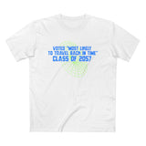 Voted "Most Likely To Travel Back In Time" - Men’s T-Shirt