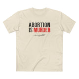 Abortion Is Murder... On My Wallet - Men's T-Shirt