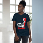 I Saw Mommy Kissing Mrs Claus - Ladies Tee
