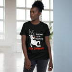 Rudolph Is An Alcoholic - Stop Enabling - Ladies Tee