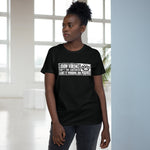 I Know Violence Isn't The Answer - I Got It Wrong On Purpose - Ladies Tee