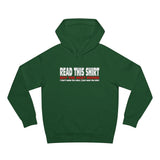 Read This Shirt Buy The Next Round. I Don't Make The Rules I Just Wear The Shirt - Hoodie