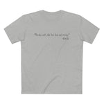 Bitches Ain't Shit But Hoes And Tricks - Gandhi - Guys Tee