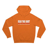 Read This Shirt Buy The Next Round. I Don't Make The Rules I Just Wear The Shirt - Hoodie