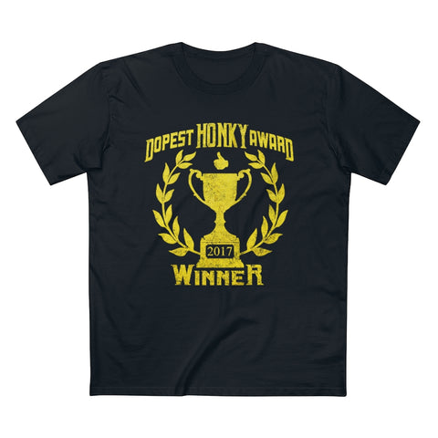 Dopest Honky Award Winner (Year) - Guys Tee