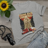 Taking Back Christmas (Jesus vs Santa) - Ladies Tee