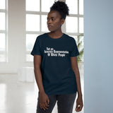 Not An Accurate Representation Of White People - Ladies Tee