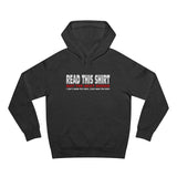 Read This Shirt Buy The Next Round. I Don't Make The Rules I Just Wear The Shirt - Hoodie
