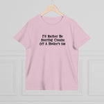 I'd Rather Be Snorting Cocaine Off A Hooker's Ass - Ladies Tee