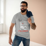 Rudolph Is An Alcoholic - Stop Enabling - Guys Tee