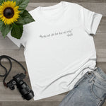Bitches Ain't Shit But Hoes And Tricks - Gandhi - Ladies Tee