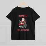 Santa Has Diabetes - Ladies Tee