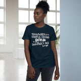 Thousands Of My Potential Children Died On Your Daughter's Face Last Night - Ladies Tee